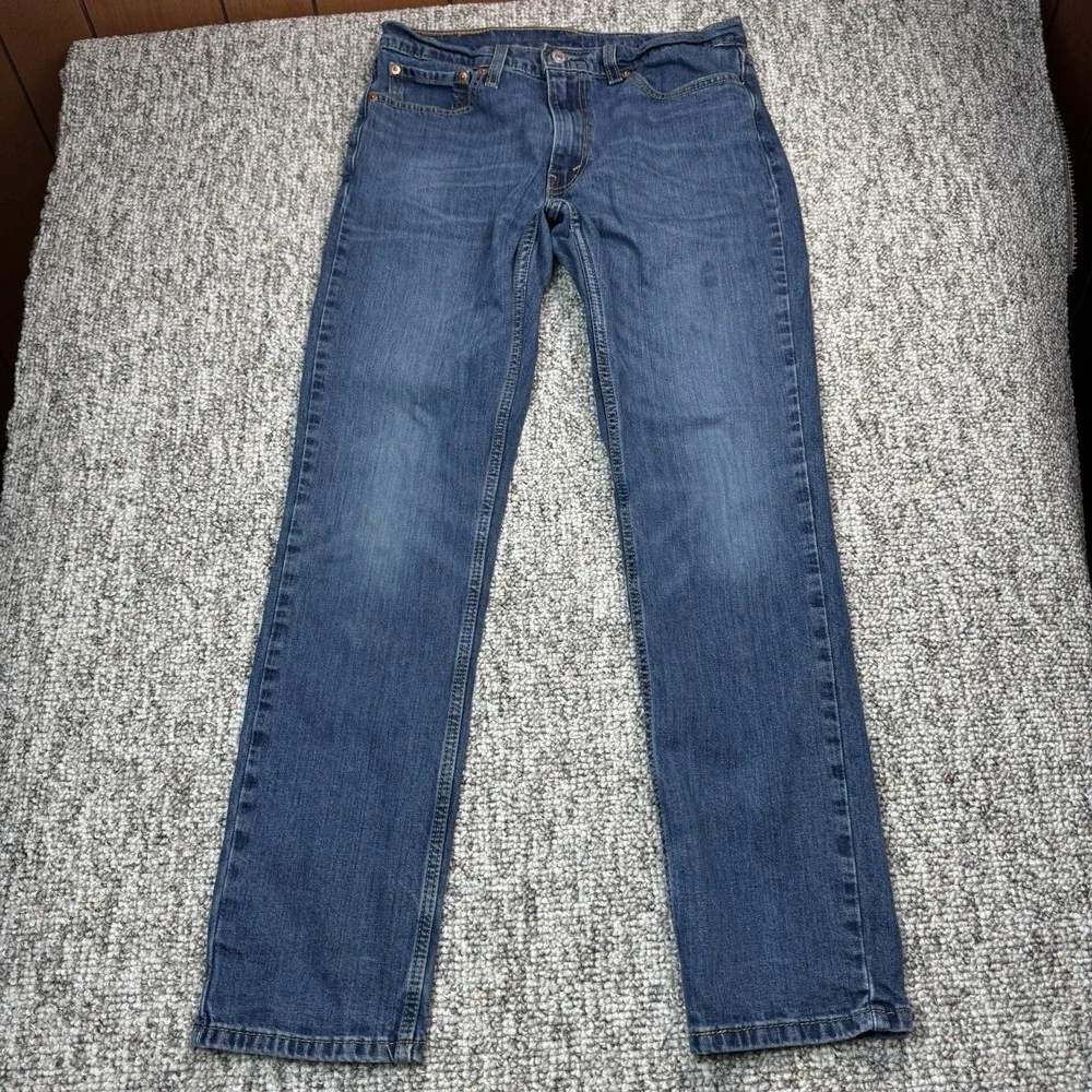 Levi's 511 Jeans Mens 32x32 Fits 31x30 Straight Leg Blue Denim Workwear